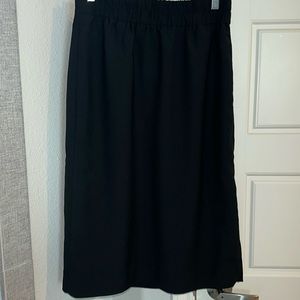J Crew Black Skirt
